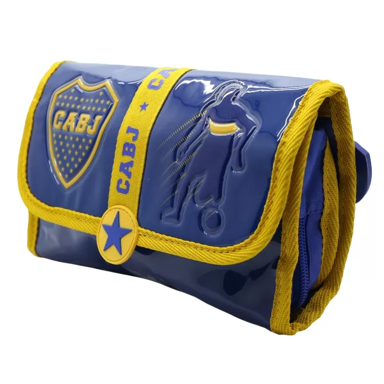 Cartuchera Escolar Cresko 2026 Boca Juniors Desplegable Art.BO276
